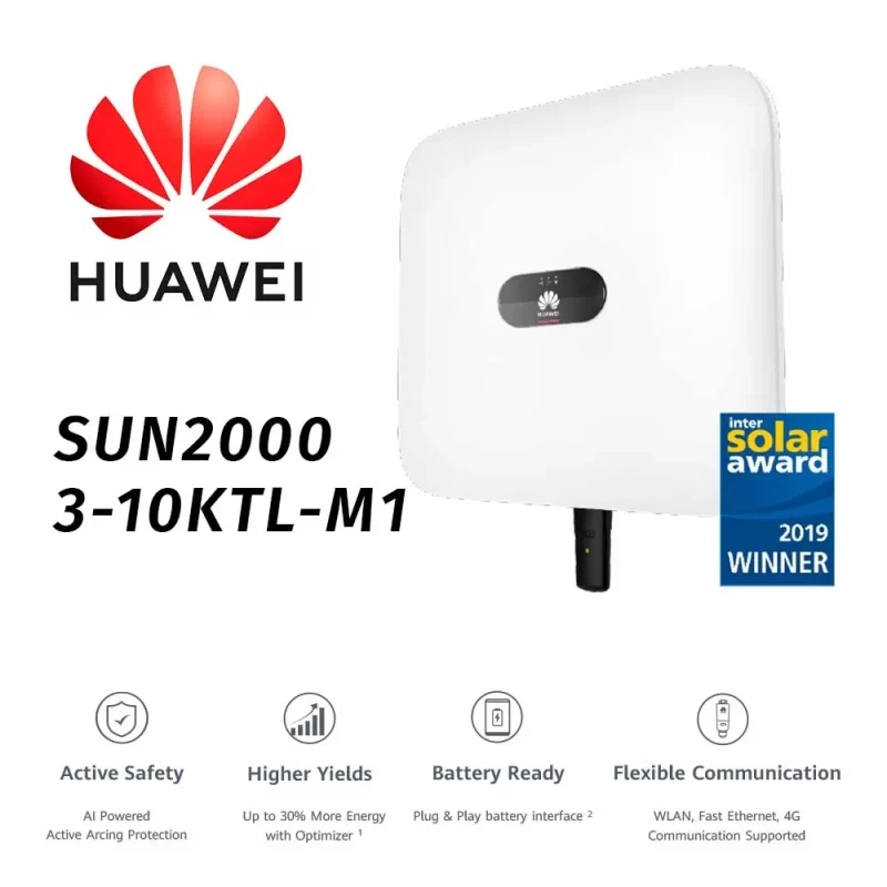 мрежови трифазен инвертор HUAWEI 6kw